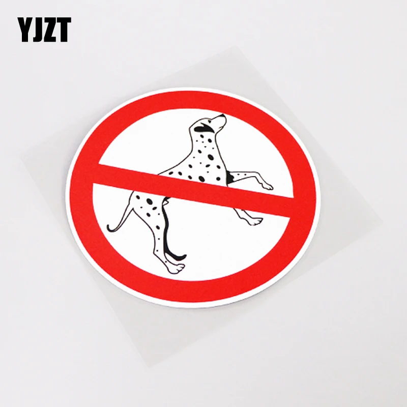 Наклейка на окно автомобиля в виде далматинской собаки 13 0982 см|Наклейки