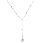 Новинка 2018, женское украшение, колье, Макси ожерелье northstar, длинная цепочка с бусинами, ожерелье s