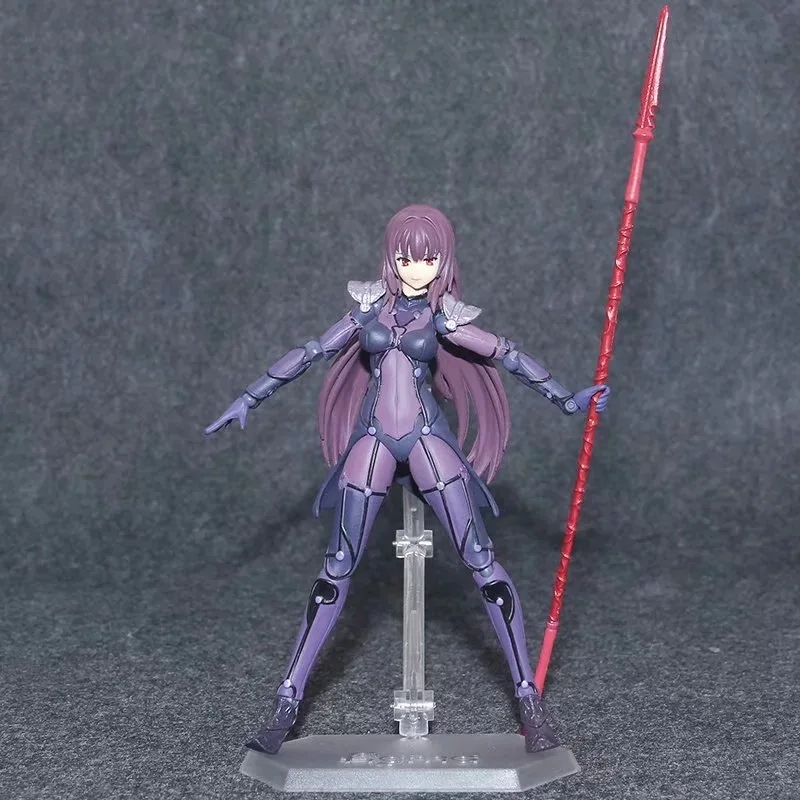 Аниме Fate Grand Order Лансер скатах фигурки Figma 381 ПВХ Коллекция игрушек 15 см | Игрушки и