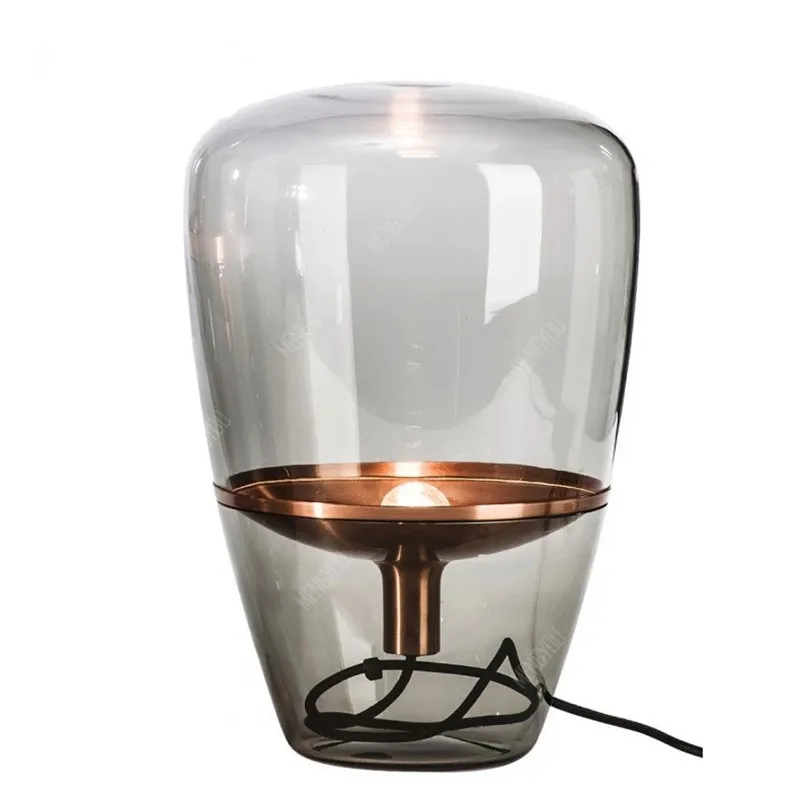 Скандинавская Настольная лампа с воздушными шарами стеклянный Настольный