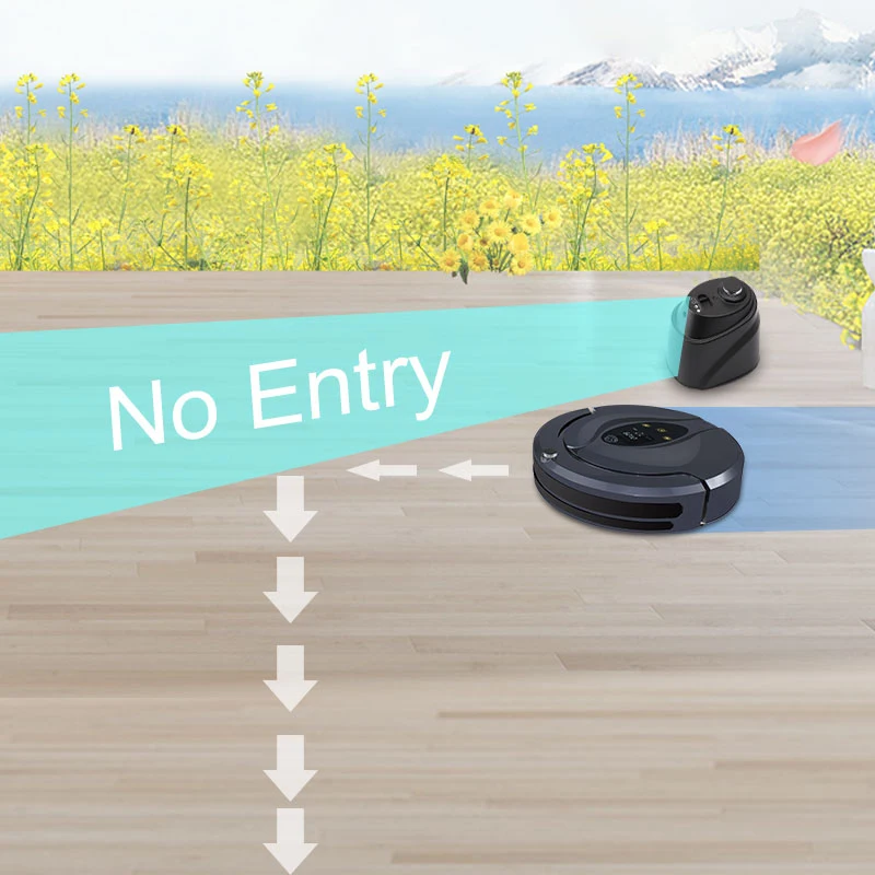 

Prainskel FR-8 EYE Planned Route Robot Vacuum Cleaner wifi Wireless Wet And Dry 1200PA Suction