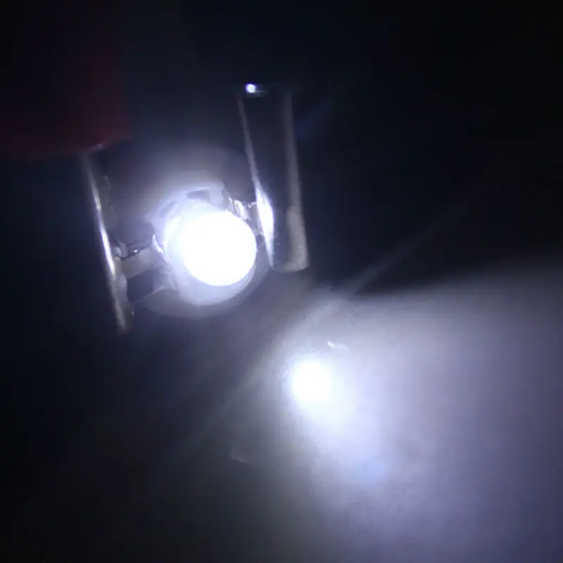 

4Pcs B8.5 B8.5D Car Auto LED Indiator Gauge Lights Interior Dashboard Dash Side Lamp DC12V Red White Blue Signal Bulb