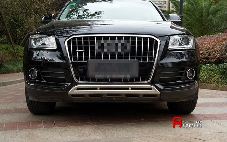 2 шт. защитная накладка на передний и задний бампер из нержавеющей стали для Audi Q5