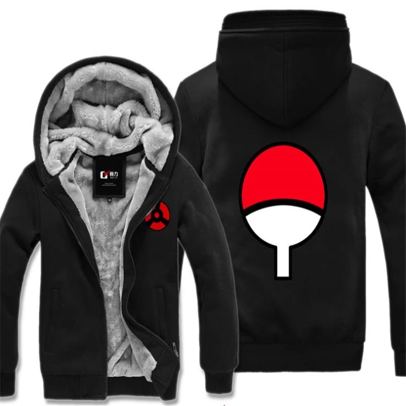 Аниме Хатаке Какаши Косплей Одежда "Наруто" Хатаке Какаши плюс бархат утолщение с капюшоном свитер пальто куртки Top BOOCRE