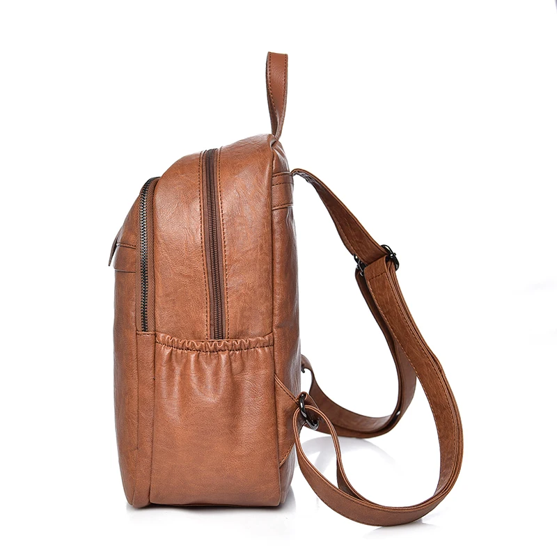 Женские кожаные рюкзаки для девочек Sac A Dos Femme женский рюкзак высокого качества Школьные сумки дорожные сумки дамские рюкзаки