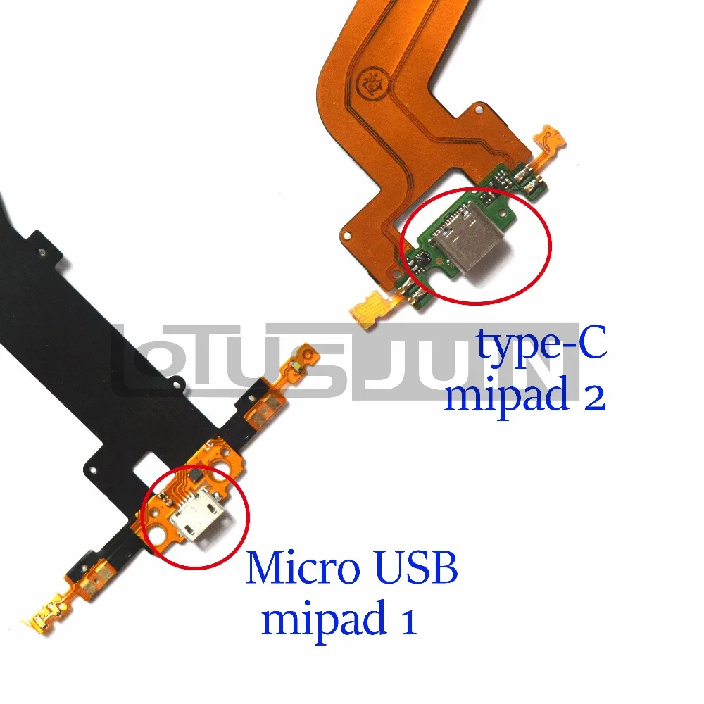 Для Xiaomi Mi Pad 3 1 2 Mipad Mipad2 type-C Micro USB док-станция зарядное устройство разъем зарядный