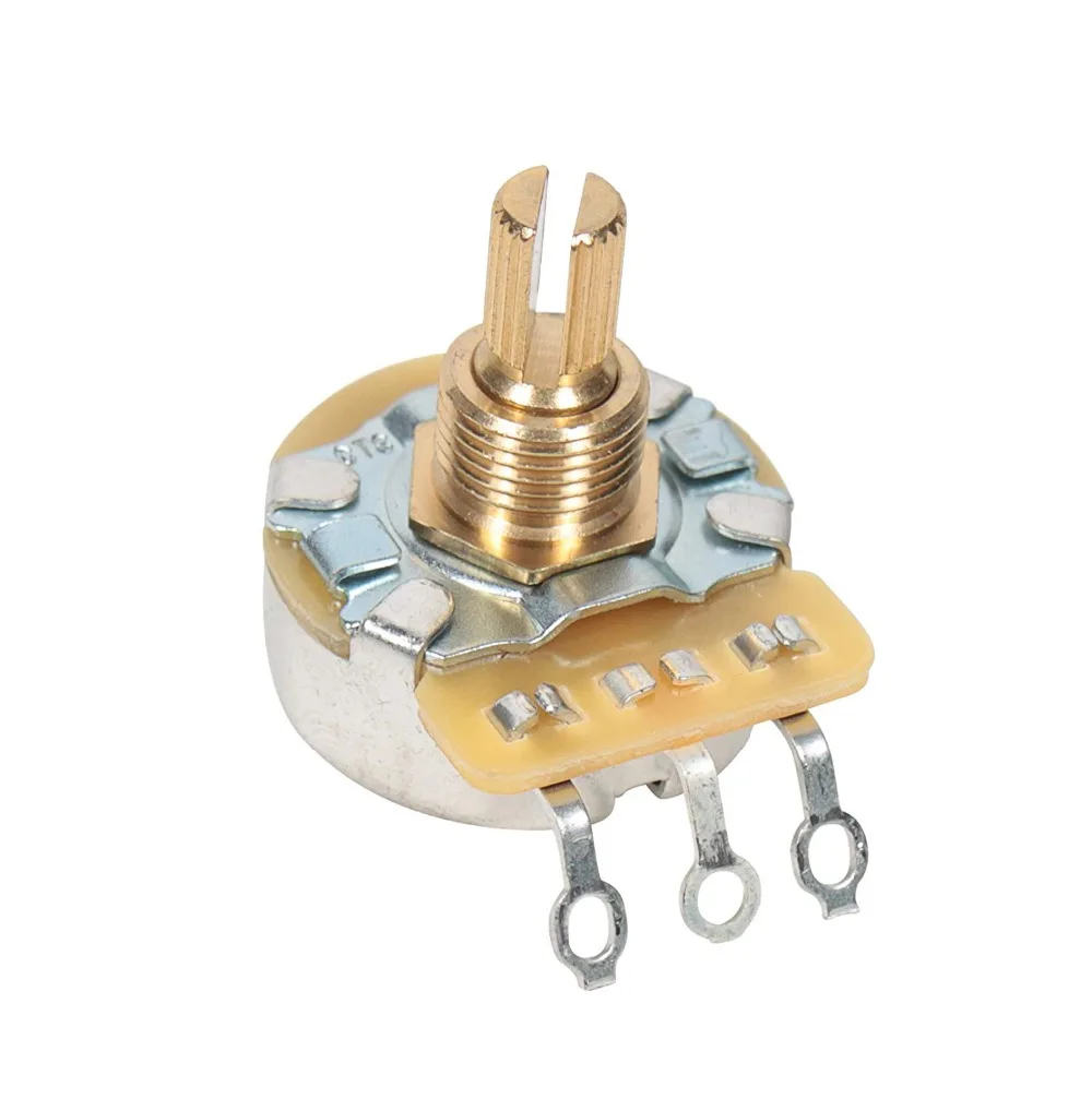 Deluxe CTS 250K Copper shaft Wiring Kit for Strat-.022 Orange Drop Cap- Stratocaster