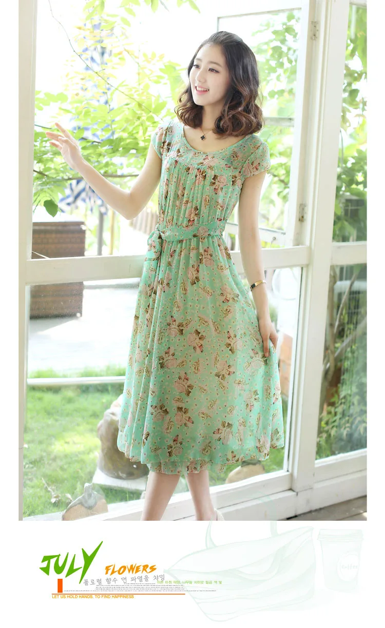 Женское длинное шифоновое платье летнее кружевное плиссированное макси в