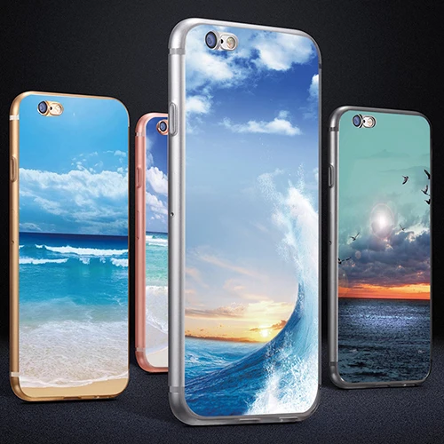 Подводный морской принт чехол для iPhone 6 7 | Мобильные телефоны и аксессуары