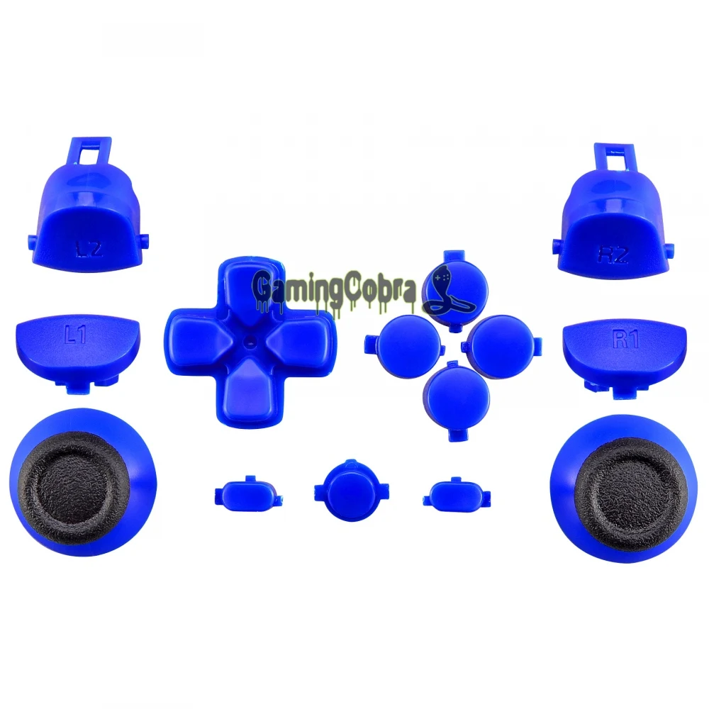 Однотонные синие кнопки для кнопок PS4 Pro тонкий контроллер|buttons buttons|button bluebutton 4 |