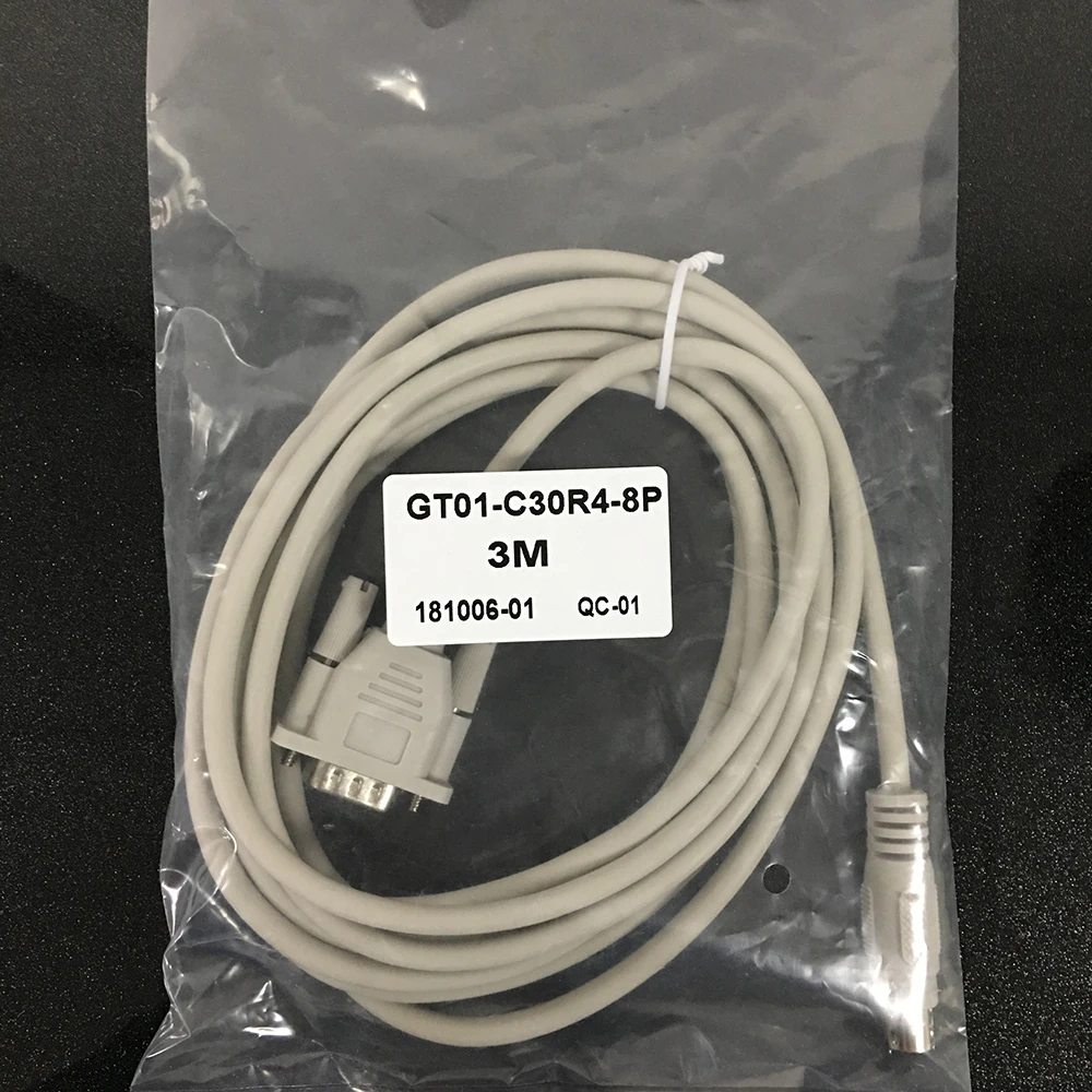 GT01-C30R4-8P Communication cable for GOT HMI between MELSEC-FX PLC | Компьютеры и офис