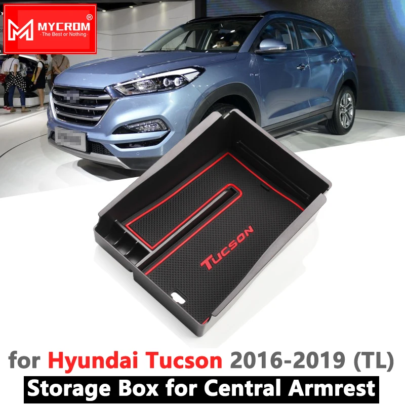 Полка для мелочей закладочных уборки Hyundai Tucson 2016 2017 предварительно подтяжку лица