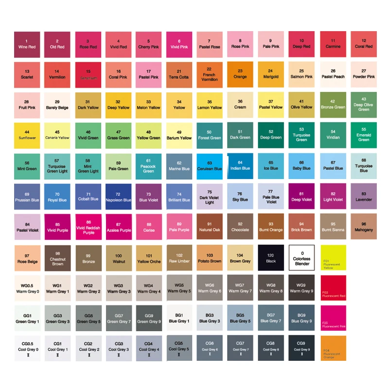 STA 1 шт. на выбор 128 цветов скетч маркеры спиртовые чернила ручка с двойной