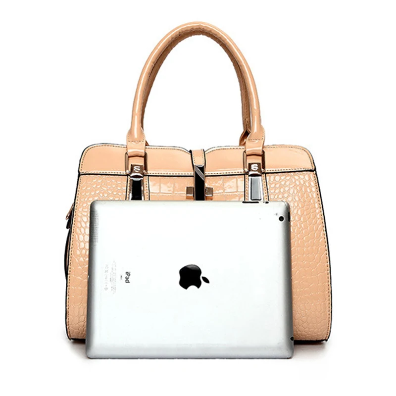 Сумка крокодиловая женская дизайнерский саквояж на плечо кросс боди мессенджер