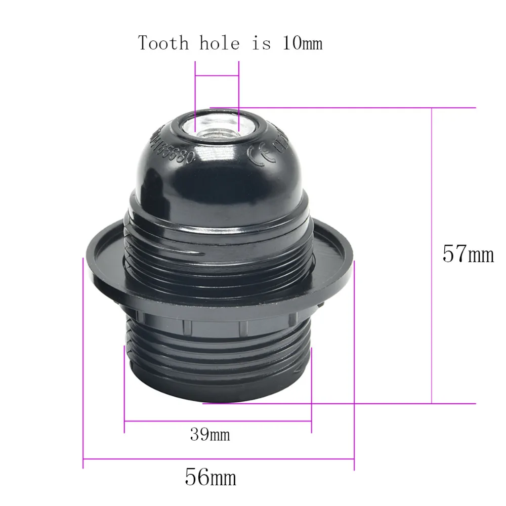 3 шт. винтажные подвесные лампы с резьбовым цоколем E27|pendant lamp base|bakelite holderslamp socket |