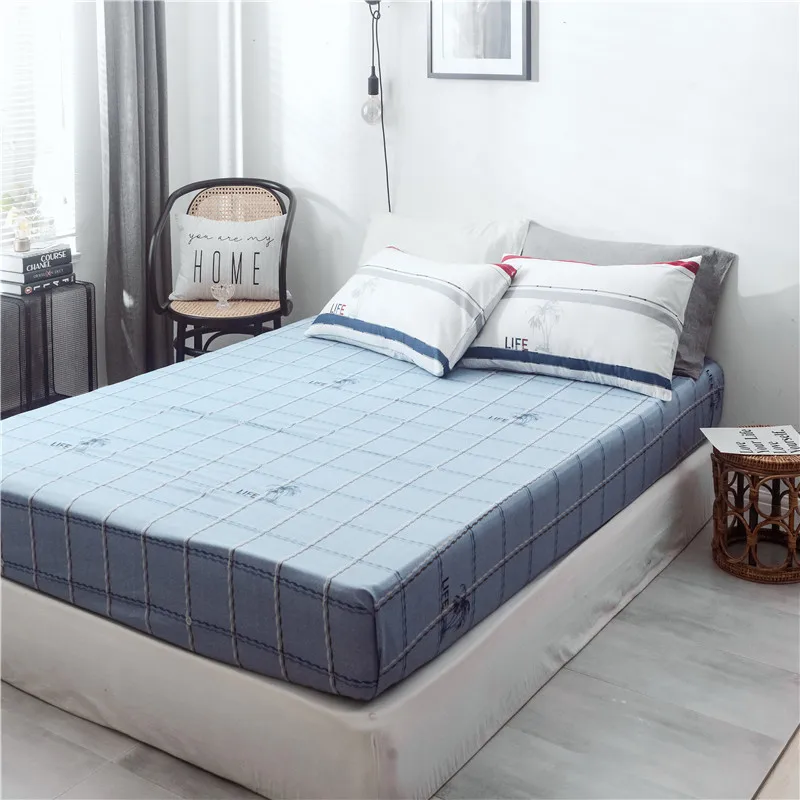 Комплект постельного белья из 100% хлопка натуральный мягкий пододеяльник