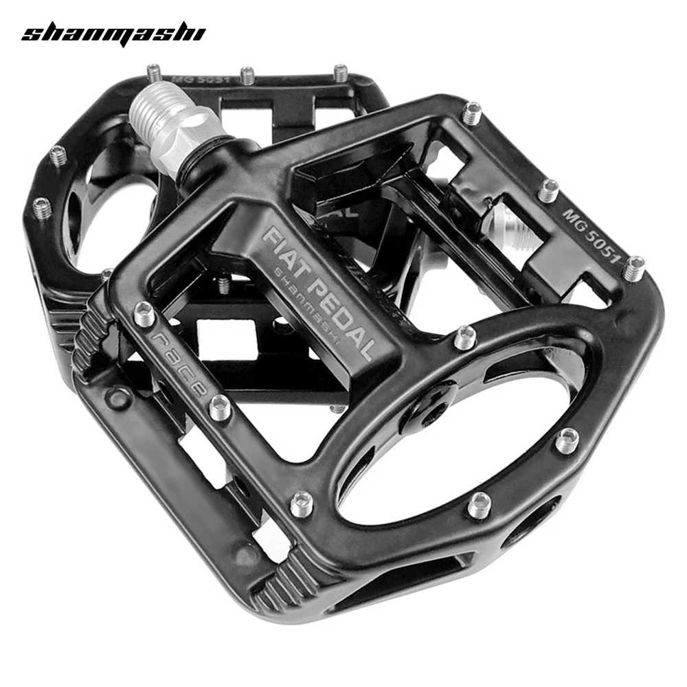 Shanmashi MG 5051 2 шт. плоские велосипедные педали гоночного противоскользящего легкого