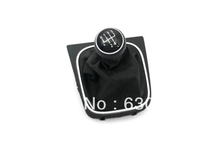 

Chrome Gear Shift Knob & Boot (5 Speed) For VW Volkswagen Golf Jetta MK5