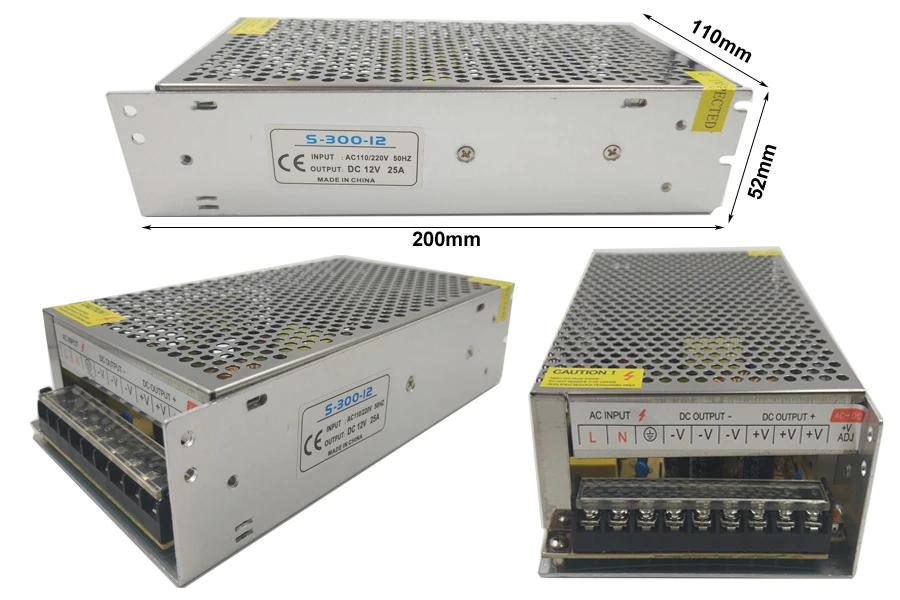 Высокое качество 12V 10A 120W переключатель переключения Питание для CCTV камеры безопасности Системы 110-220V 15 Вт 2A 3A 5A 15A25A 30A