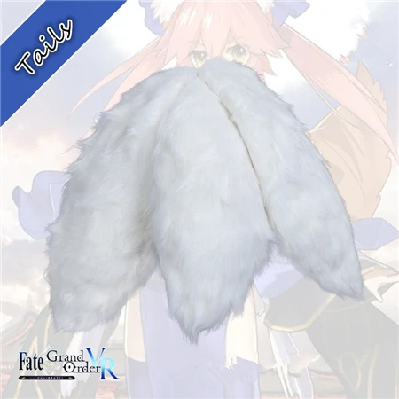 Tail FGO Tamamo сценический Косплей Fate/Grand Order Tamamo no Mae женский костюм для косплея платье кимоно Tamamo костюмы на Хэллоуин - Цвет: Tail
