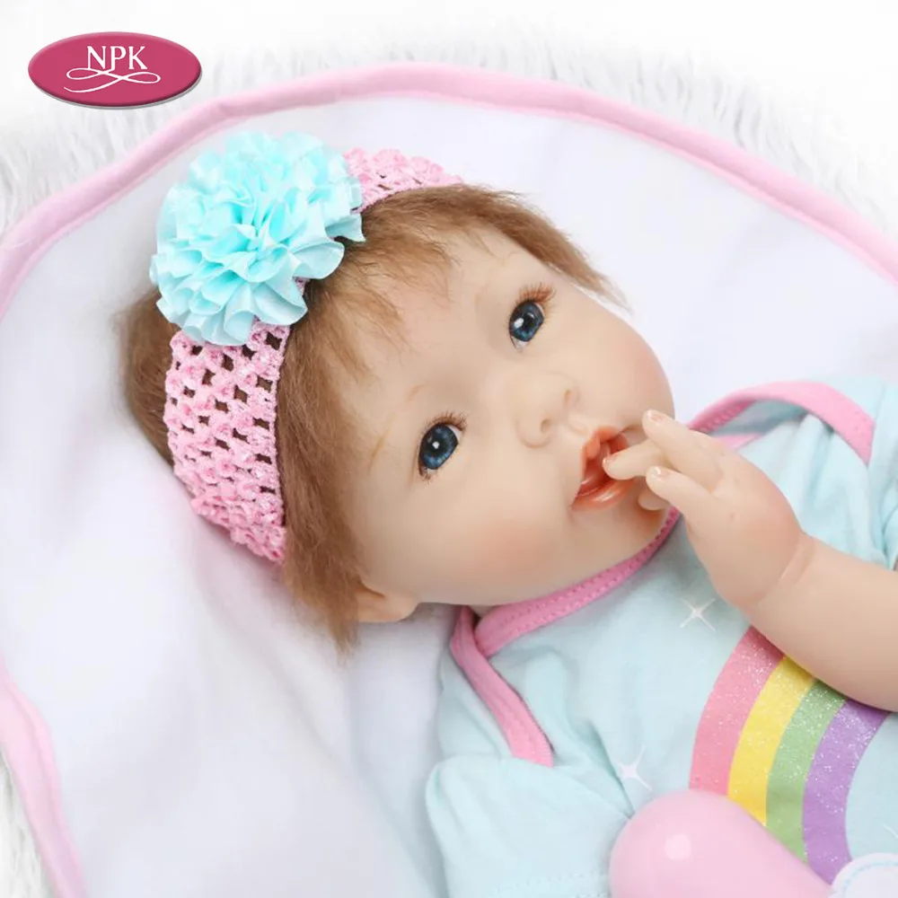 NPK Reborn Girl Baby силиконовая кукла Juguetes 55 см реалистичные куклы принцессы для