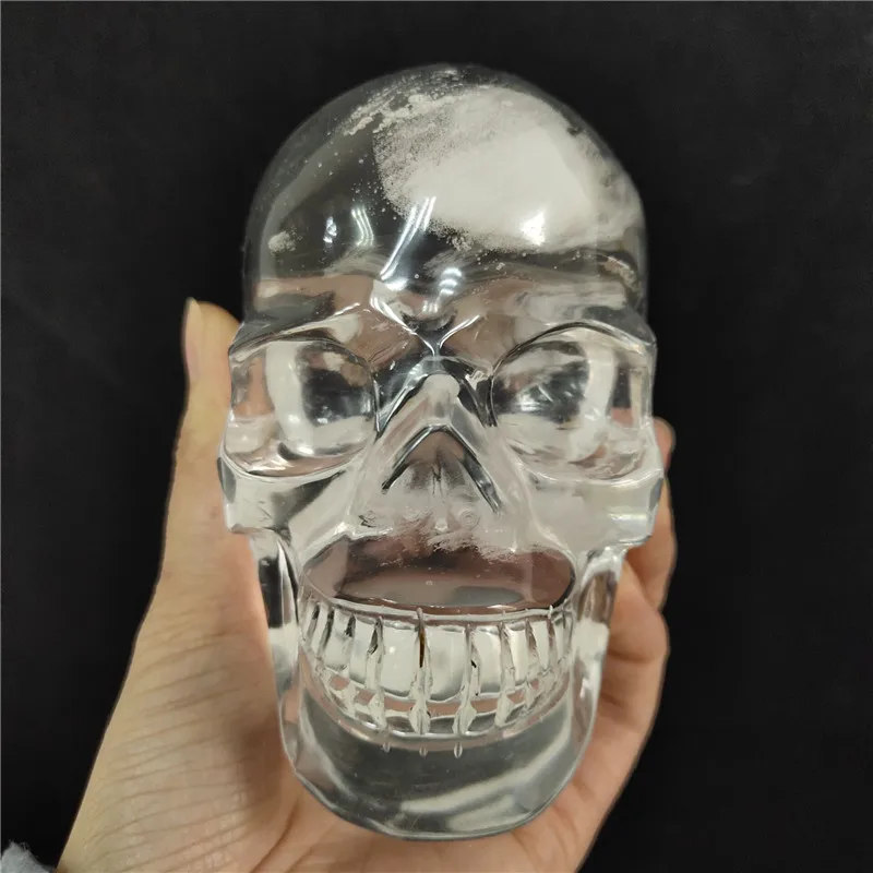 Плавильный камень handcarved Исцеление черепа подарок Удивительные камни коллекция