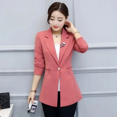 Новинка 2018 большие размеры женские деловые костюмы весна осень Универсальные