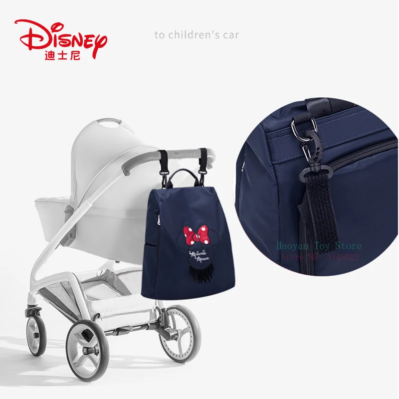 Водонепроницаемая многофункциональная сумка для мам Disney с Микки и Минни Большая