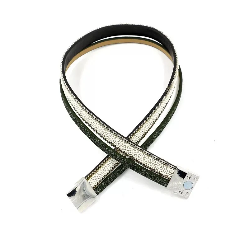 Женский Многослойный кожаный Браслет-манжета с уникальным дизайном | Украшения и