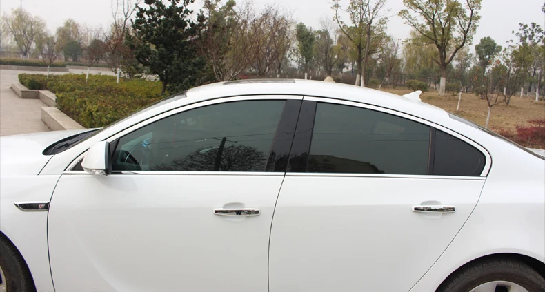 Lsrtw2017 304 нержавеющая сталь окна автомобиля планки для buick regal 2008 2009 2010 2011 2012 2013 Opel Insignia