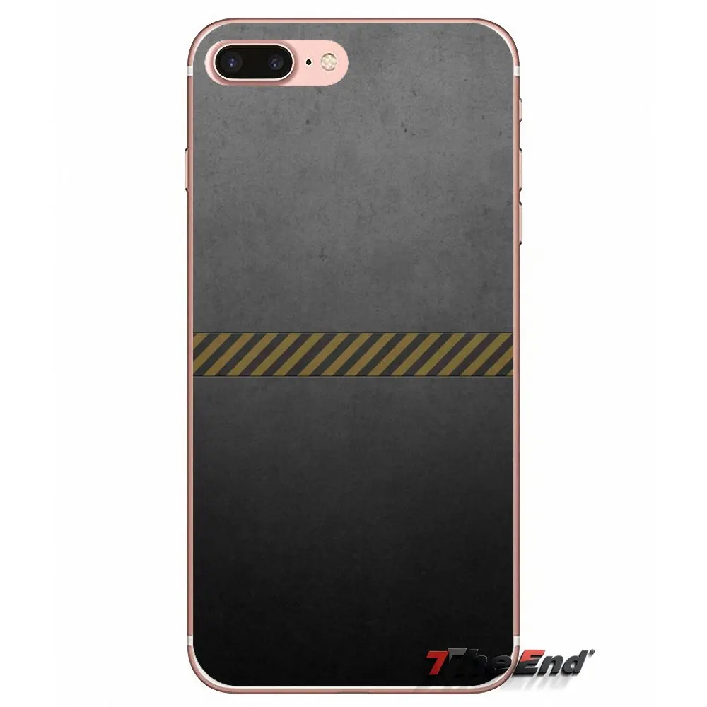 For Huawei Honor 7X V10 6C V9 6A Play 9 Mate 10 Pro Y7 Y5 P8 P10 Lite Plus GR5 2017 Mobile Phone Covers Textures Black Line Dark | Мобильные