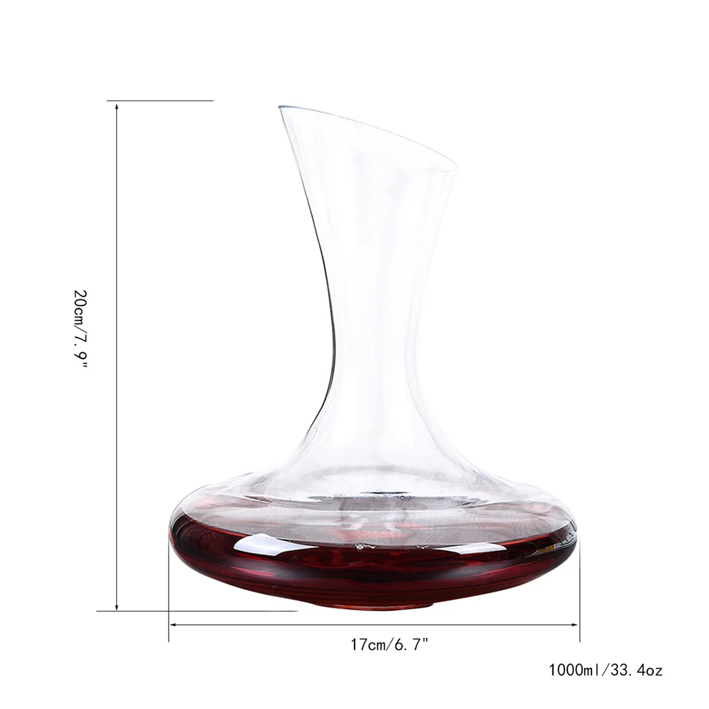 Стеклянные бутылки для вина объемом 1000 мл/33 4 унции конический Стандартный