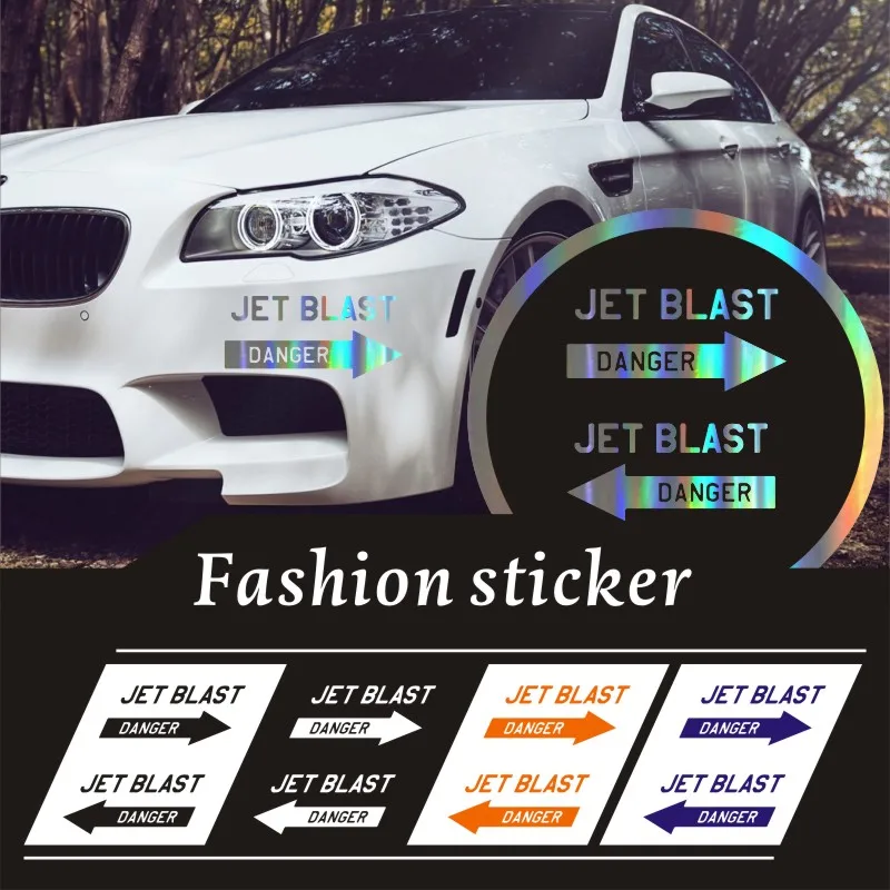 3D наклейки для автомобиля JDM Стайлинг текст Danger Jet Автомобильная наклейка Дрифт