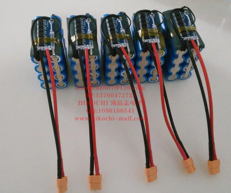 18650 Блок питания 2S4p 15A разрядка высокий ток 7,4 v модель корабля 8,4 v батарея 8.8AH