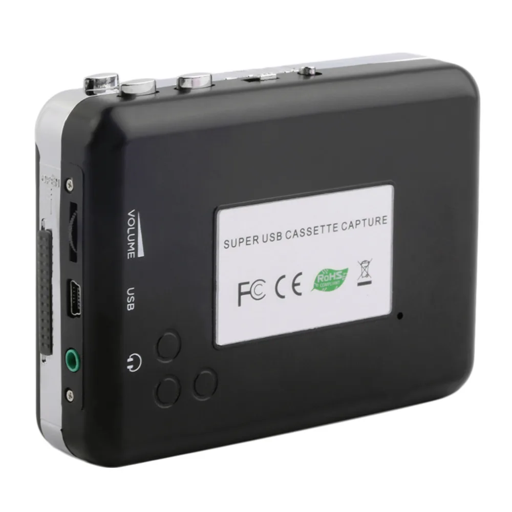 Лента для ПК Супер USB Cassette-to-MP3 конвертер Захват аудио музыкальный плеер