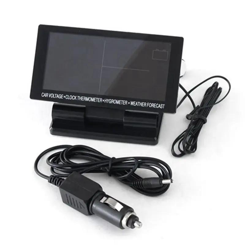 Модный 4 в 1 цифровой автомобильный монитор напряжения термометр Вольтметр со
