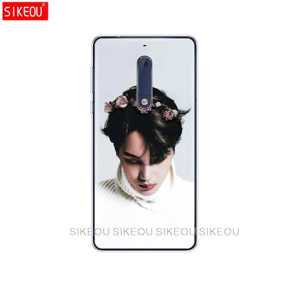 Силиконовый чехол для телефона Nokia 5 3 6 7 PLUS 8 9 /Nokia 1 2 2018 Kpop exo Lucky one|Бамперы| |