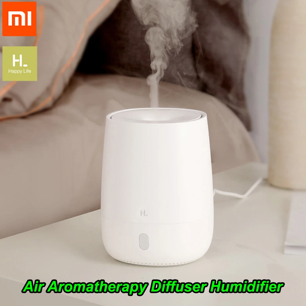 Xiaomi Mijia HL портативный usb-мини воздушный диффузор для ароматерапии и увлажнитель 120 мл тихий ароматический увлажнитель воздуха 7 светлый цвет домашний офис