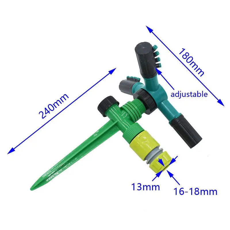 1 шт. поворотный спринклер для полива растений|Спринклеры сада| |