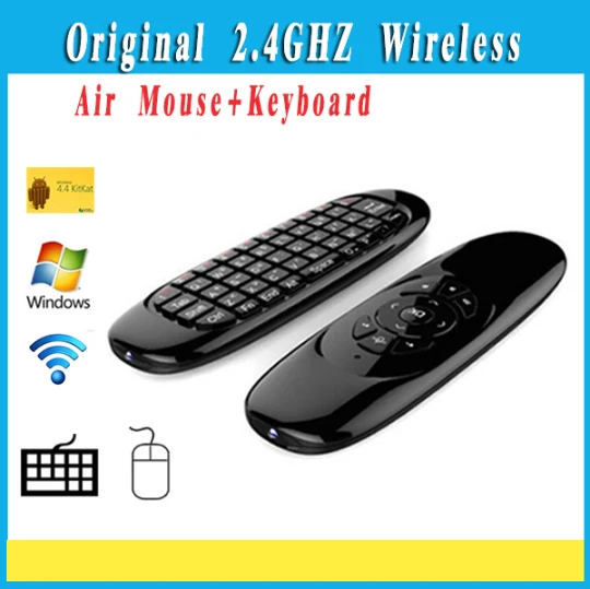 C120 Fly Air Mouse 2 4 Ghz Беспроводная игровая клавиатура Android пульт дистанционного
