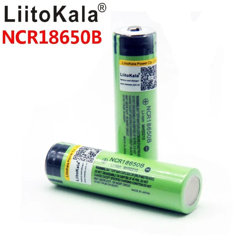 Литий-ионный аккумулятор liitokala 8 шт. 18650 3400 мАч новый оригинальный NCR18650B 3200 для