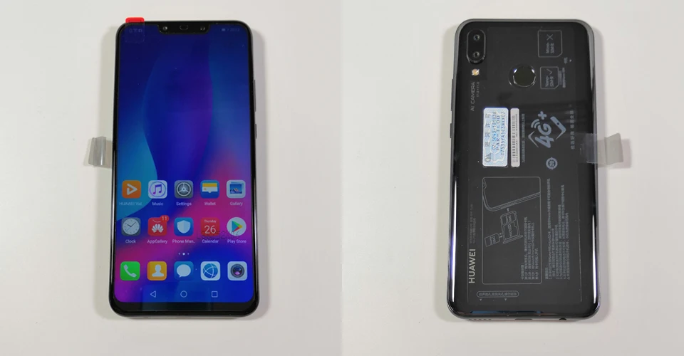 Новый оригинальный Huawei nova 3 6 ГБ ОЗУ 128 Гб ПЗУ телефон Kirin 970 2340x1080 Восьмиядерный