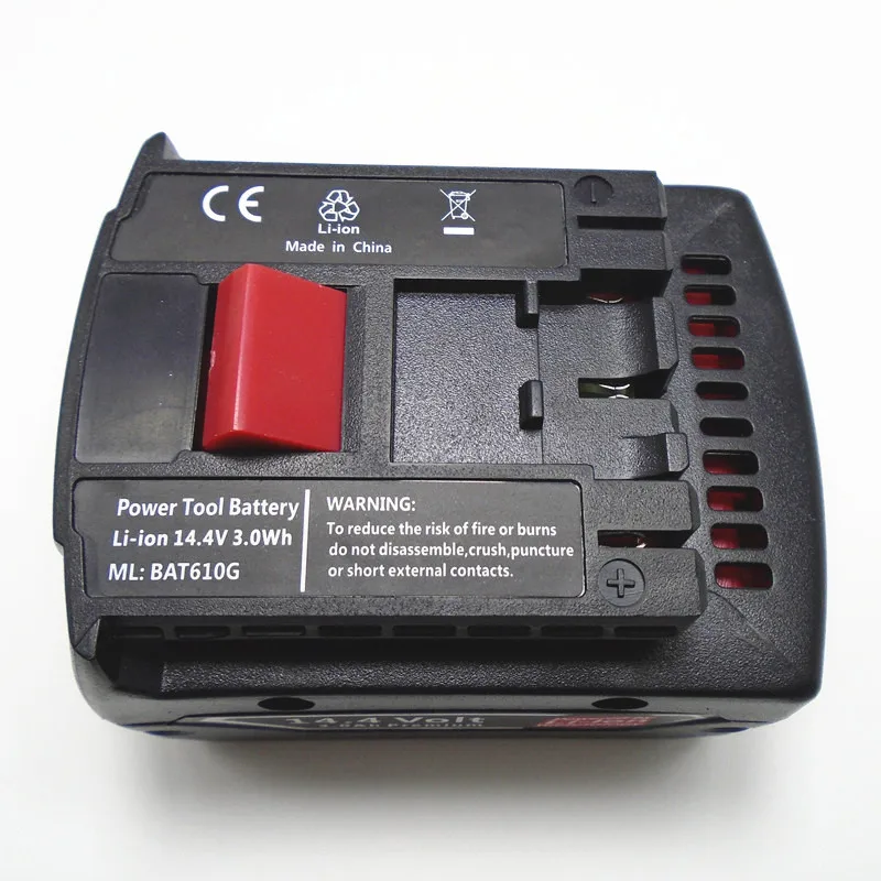 Литий ионный аккумулятор 14 4 В 607 Ач для Bosch BAT607 BAT607G BAT614 BAT614G 2 336 224|li-ion battery|battery