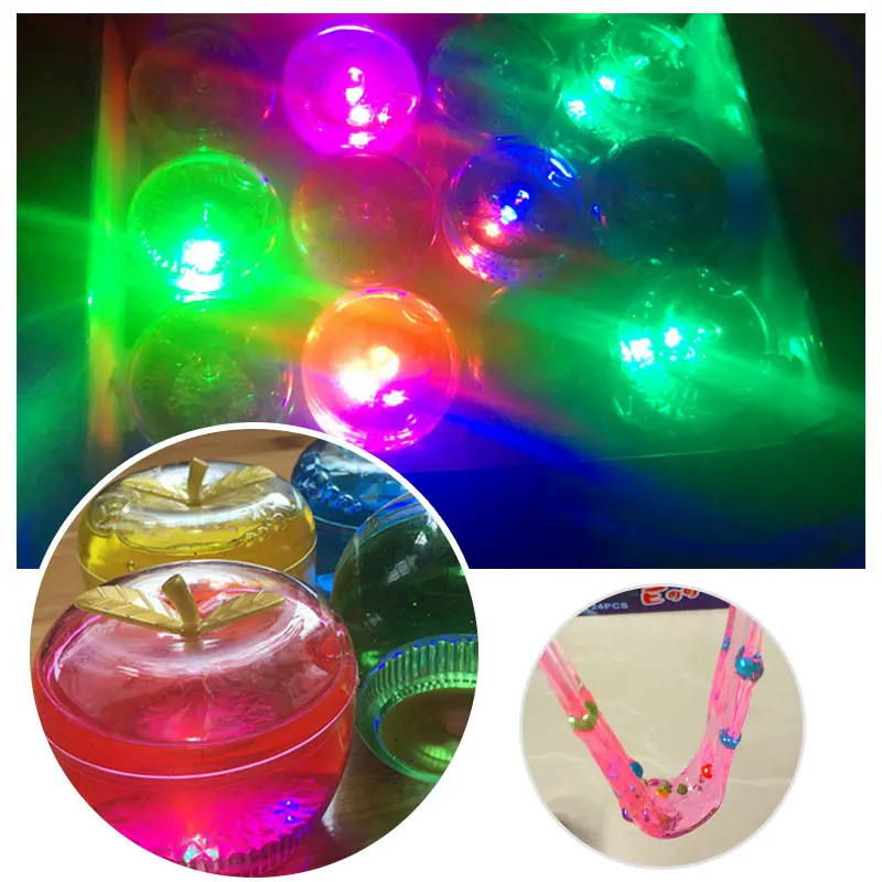 Clear Slime Fluffy Toys Electricity Creative Foam Decor Multicolor Luminous Crystal Mud Pate slime gum For | Игрушки и хобби