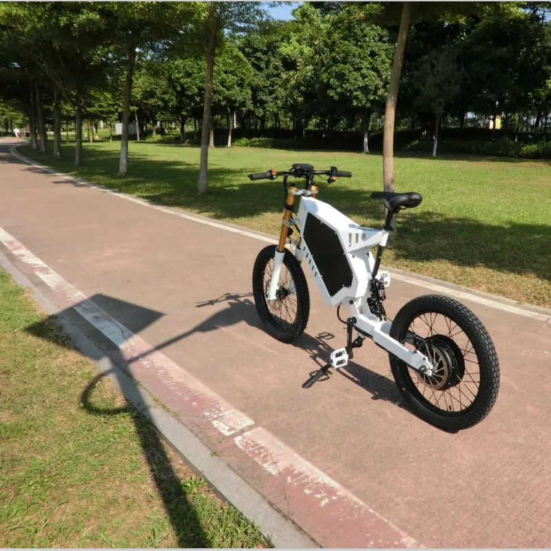 72V3000W5000W плюс стелс бомбардировщик Электрический велосипед eBike стелс бомбардировщик e-велосипед с 30Ah литий-ионный аккумулятор
