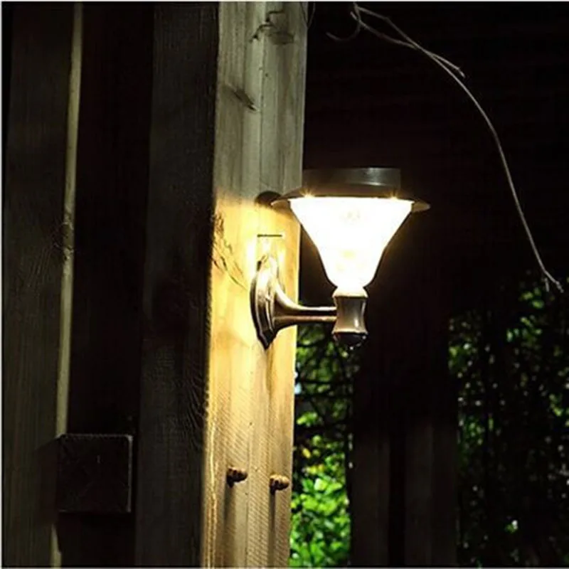 TAMPROAD Солнечный наружный настенный светильник беспроводной охранный для патио