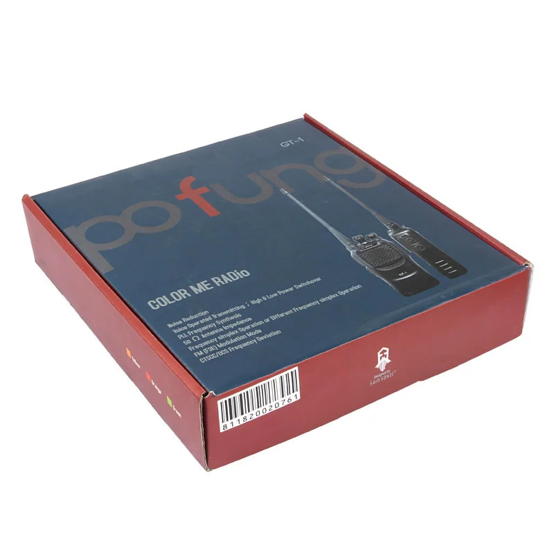 Baofeng pofung GT 1 UHF 400 470 МГц 5 Вт 16CH двухсторонний радиоприемопередатчик 888s Желтый