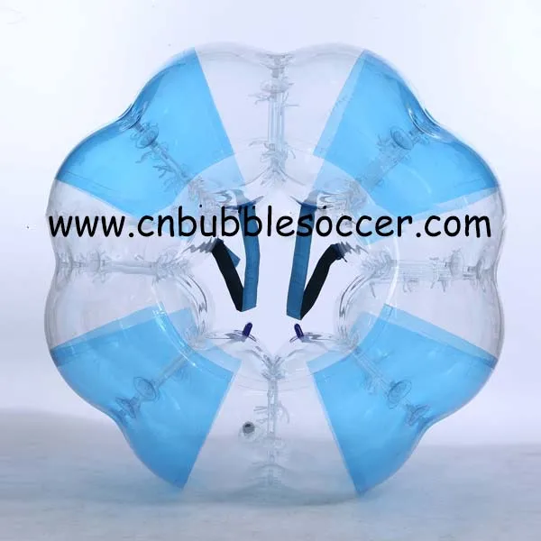 clear and blue Надувной Human Hamster мяч, сумасшедшие для бампербола для активного отдыха и занятий спортом, бампер мяч Футбол, бампербола - Цвет: clear and blue