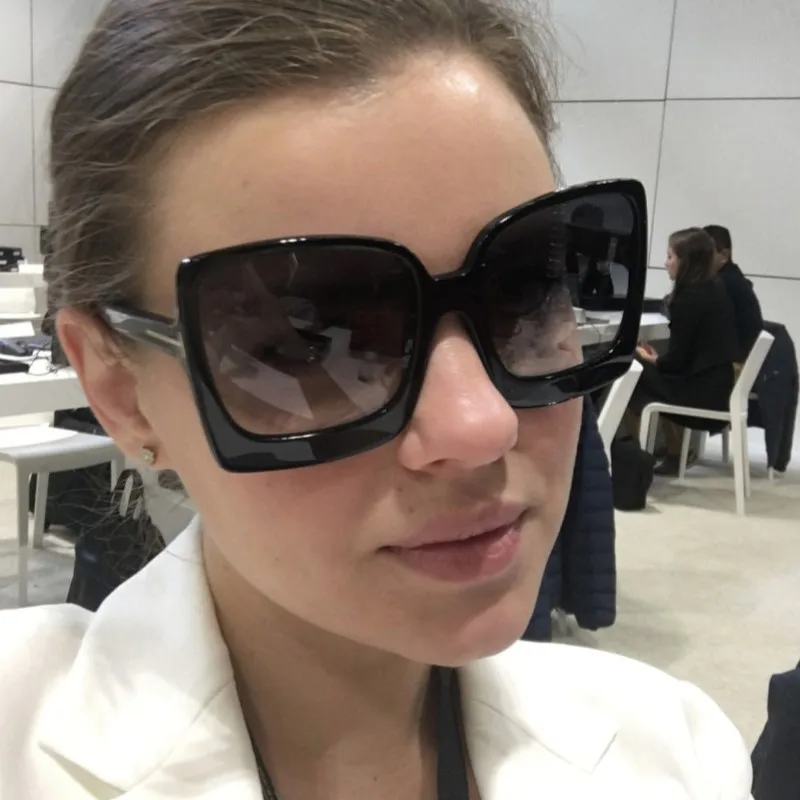 2019 новые модные сексуальные женские Квадратные Солнцезащитные очки Ретро