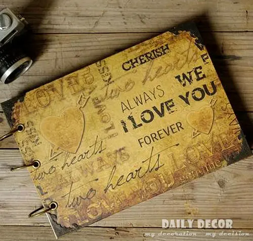 Высококачественный фотоальбом ручной работы для влюбленных Свадебный А4 сделай